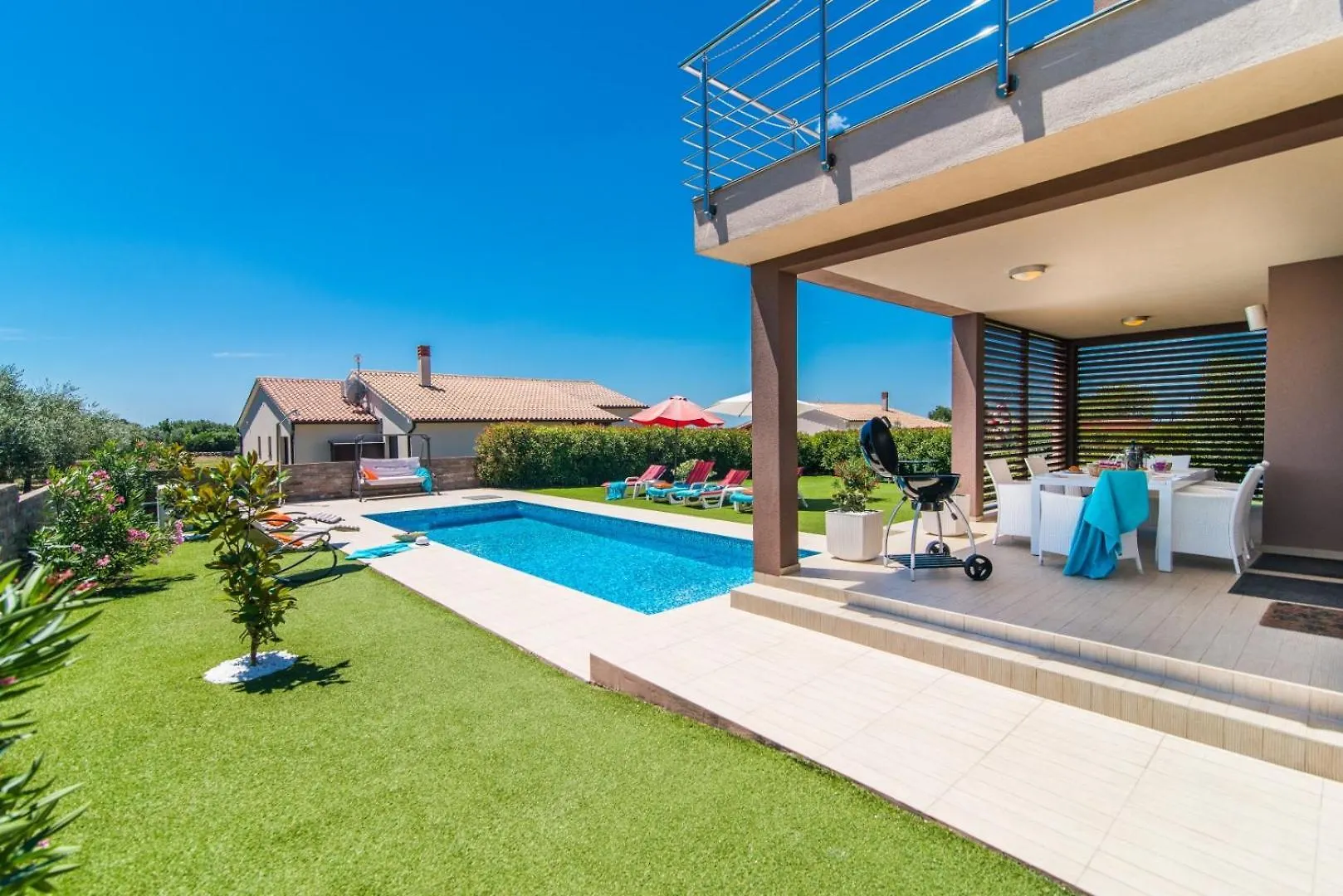 Villa Stefanja Kids Friendly With Sea View Near Fazana Galižana