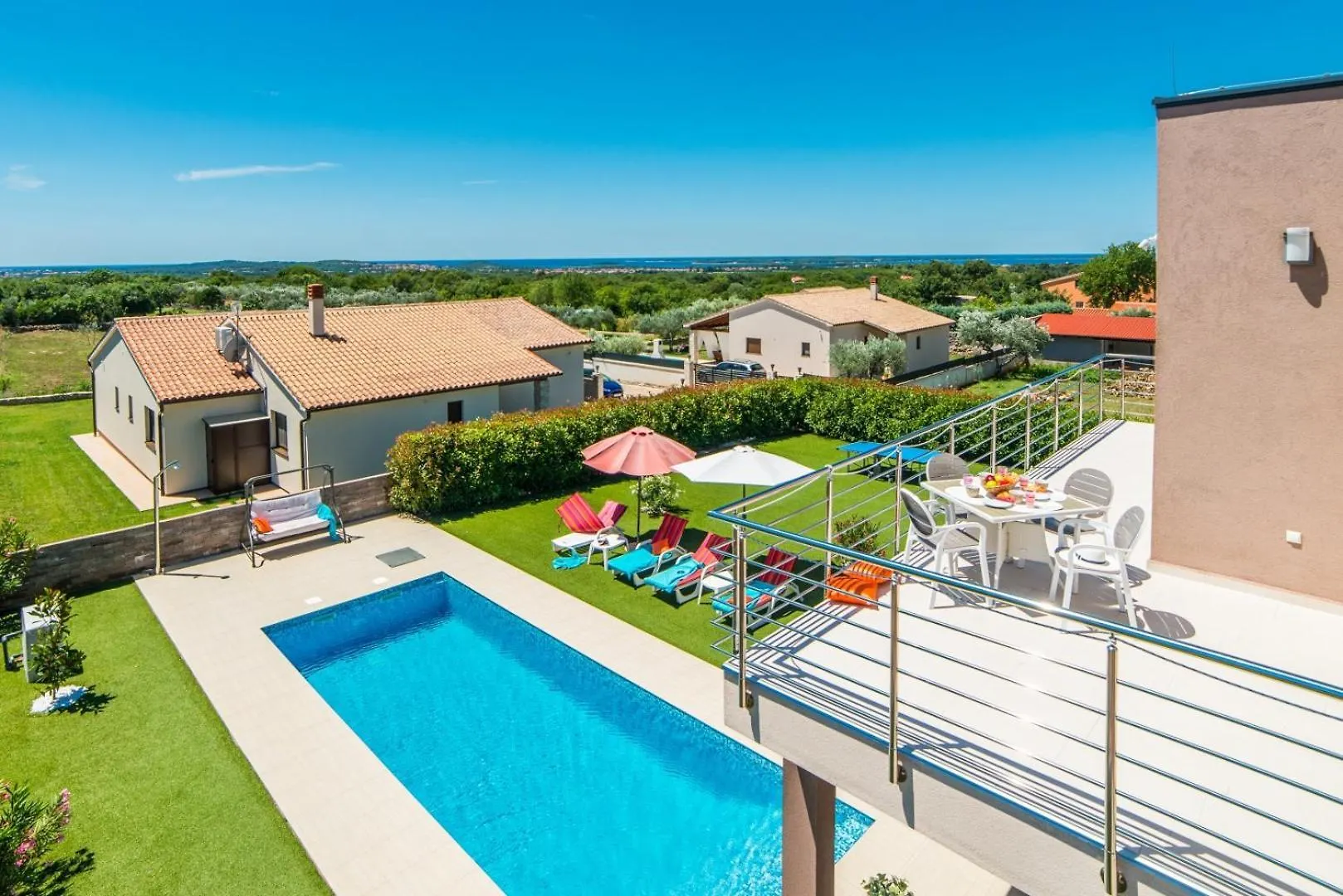 Villa Stefanja Kids Friendly With Sea View Near Fazana Galižana